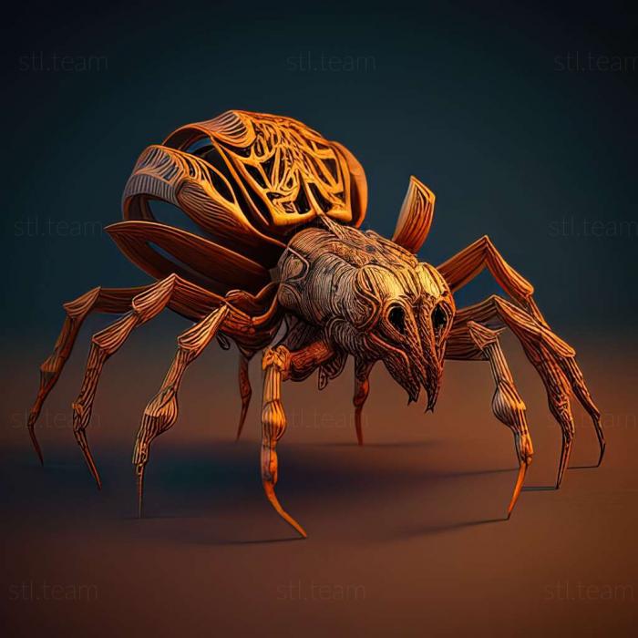 3D model Ixodes loveridgei (STL)